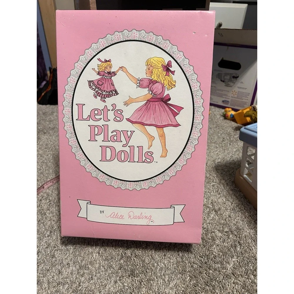 Vintage 1993 Madame Alexander Let's Play Dolls Alice Darling Doll NRFB